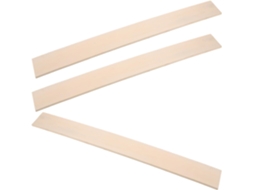 Estrado de Ripas Madeira 3 Peças para Cama Solteiro, com Suporte Estável o Colchão. Resistentes CHABERLU