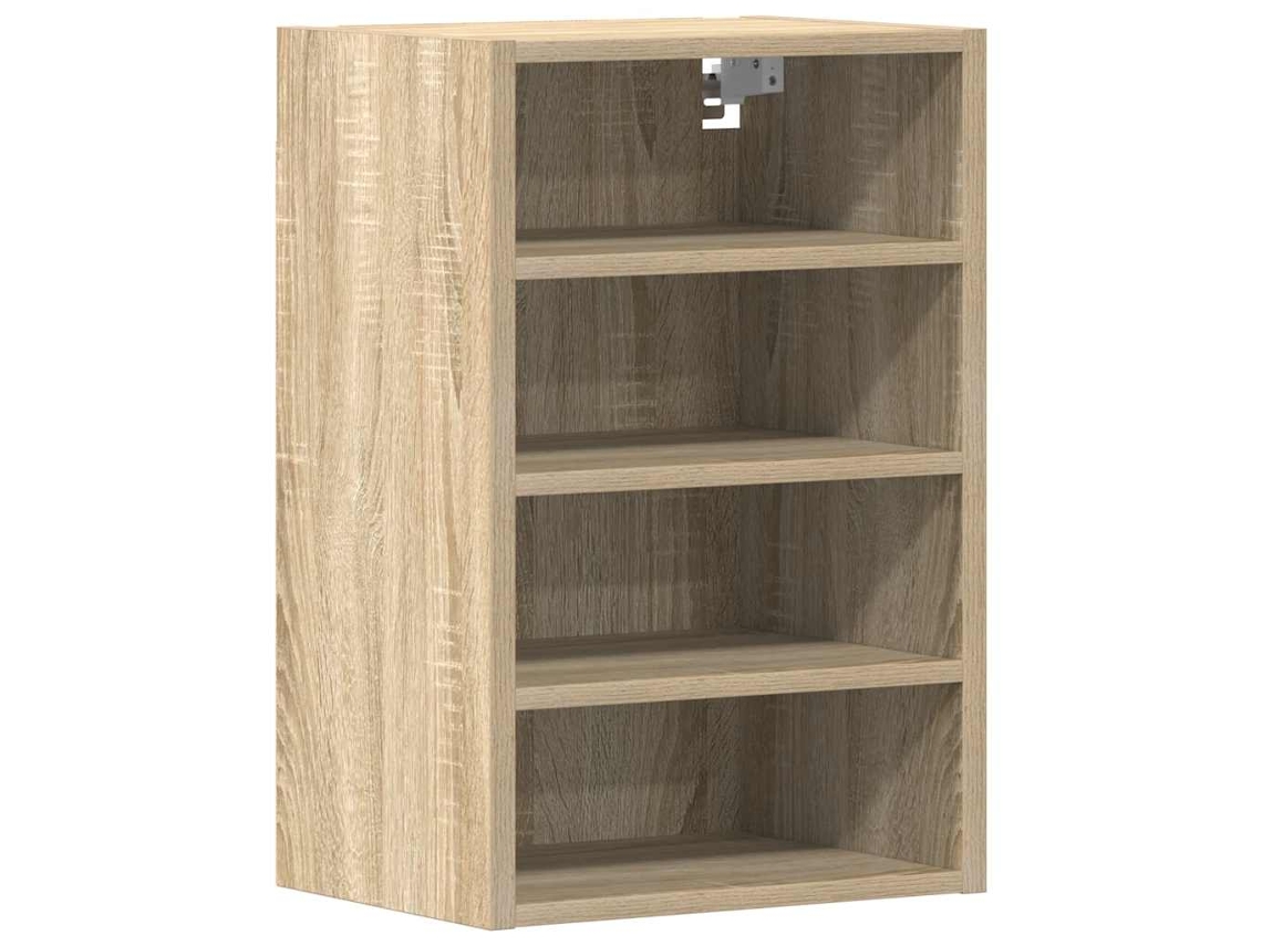 Hanging Cabinet, Hanging Cabinets Vidaxl Marrom Madeira Processada (n/a)