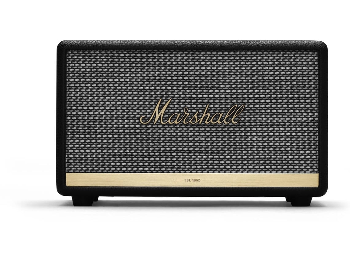 Coluna Bluetooth MARSHALL Acton II (Outlet Caixa Aberta - Preto - 60 W - Alcance: até 10 m)