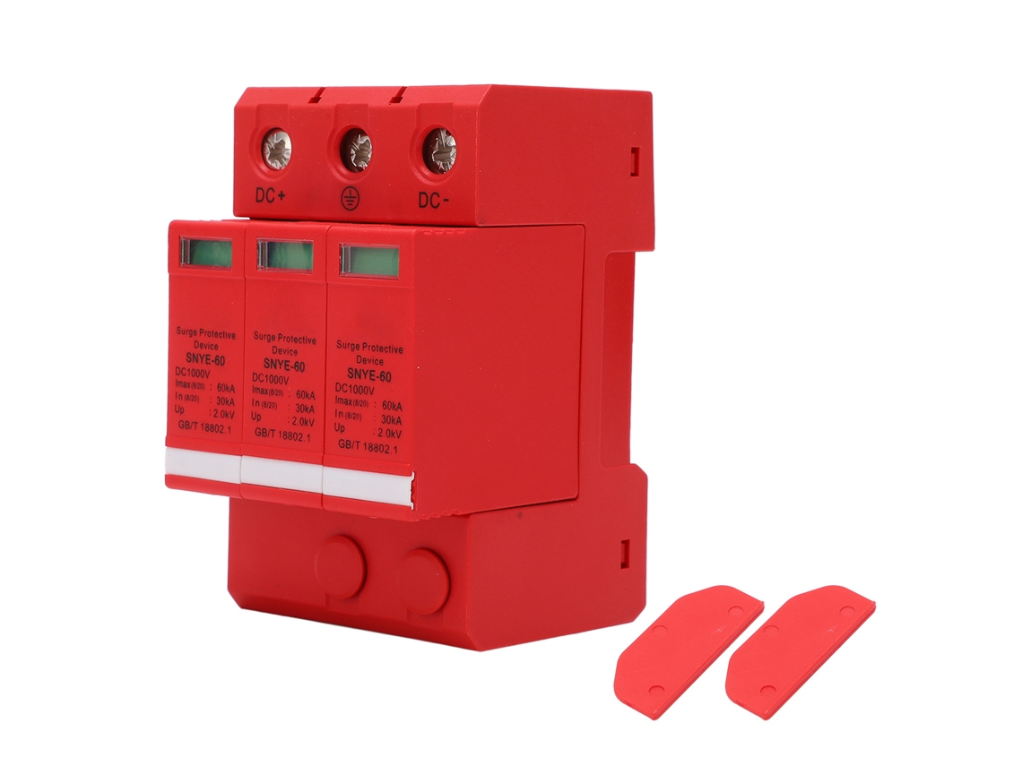 Protector de Onda de Pico para Fotovoltaica Dc1000v 60ka Interruptor 3p