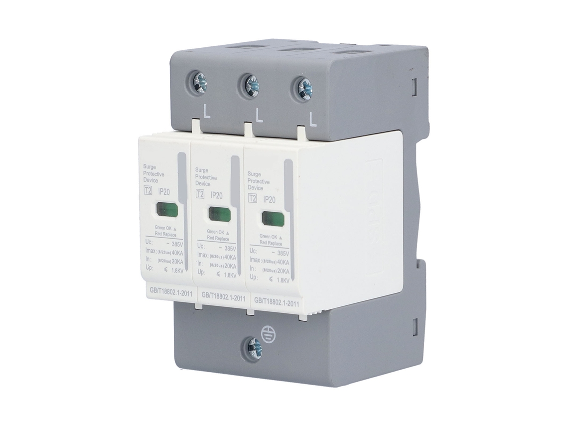 Laxiscreed Dispositivo De Proteção Contra Sobretensões 220v/380v Com Corrente De Descarga De 40ka