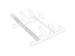 Suporte Para Teclado De Computador, Suporte De Acrílico Para Teclado, Suporte Transparente Para Teclado, Material De Escritório Everley891