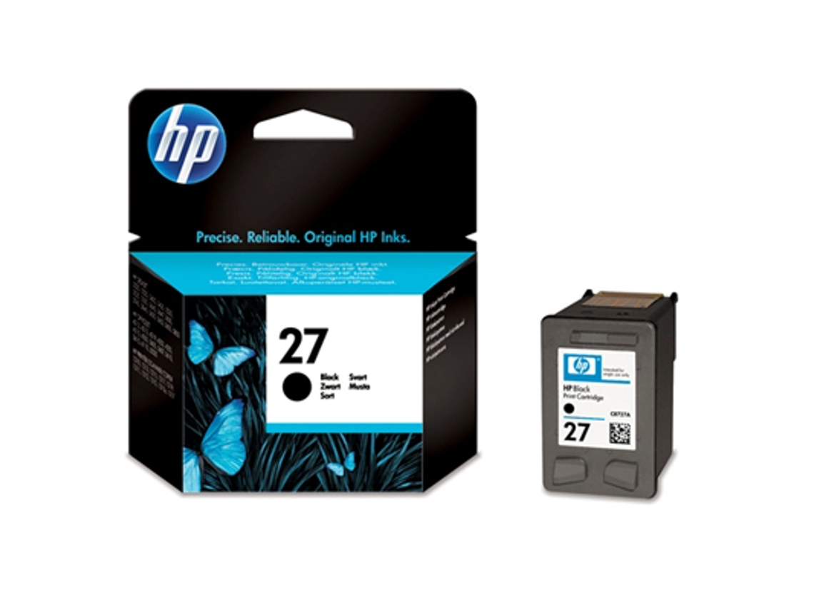 Tinteiro HP 27 Preto (C8727AE)
