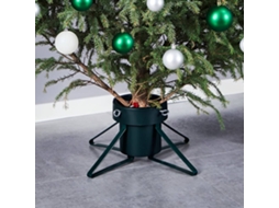 Vidaxl Suporte Para Árvore De Natal 46x46x19 Cm Preto