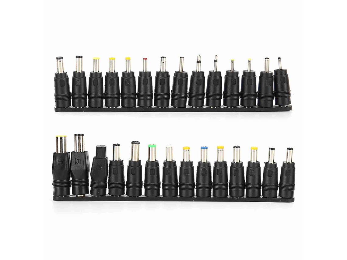 28pcs Conversores De Tomada De Alimentação Dc 5.5x2.1mm Fêmea Universal Para Notebook E Aplicativos Domésticos