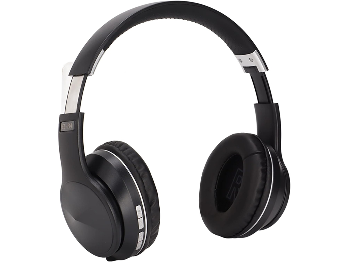 Fones De Ouvido Bluetooth Septpenta El B4, Confortáveis, Com Almofadas Macias, Quatro Botões, Dobráveis, Sem Fio