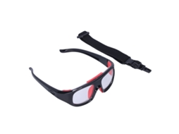 gafas de protección ocular desportivas antiexplosivas para basquetebol e futebol seguras (preto vermelho) | S/MARCA