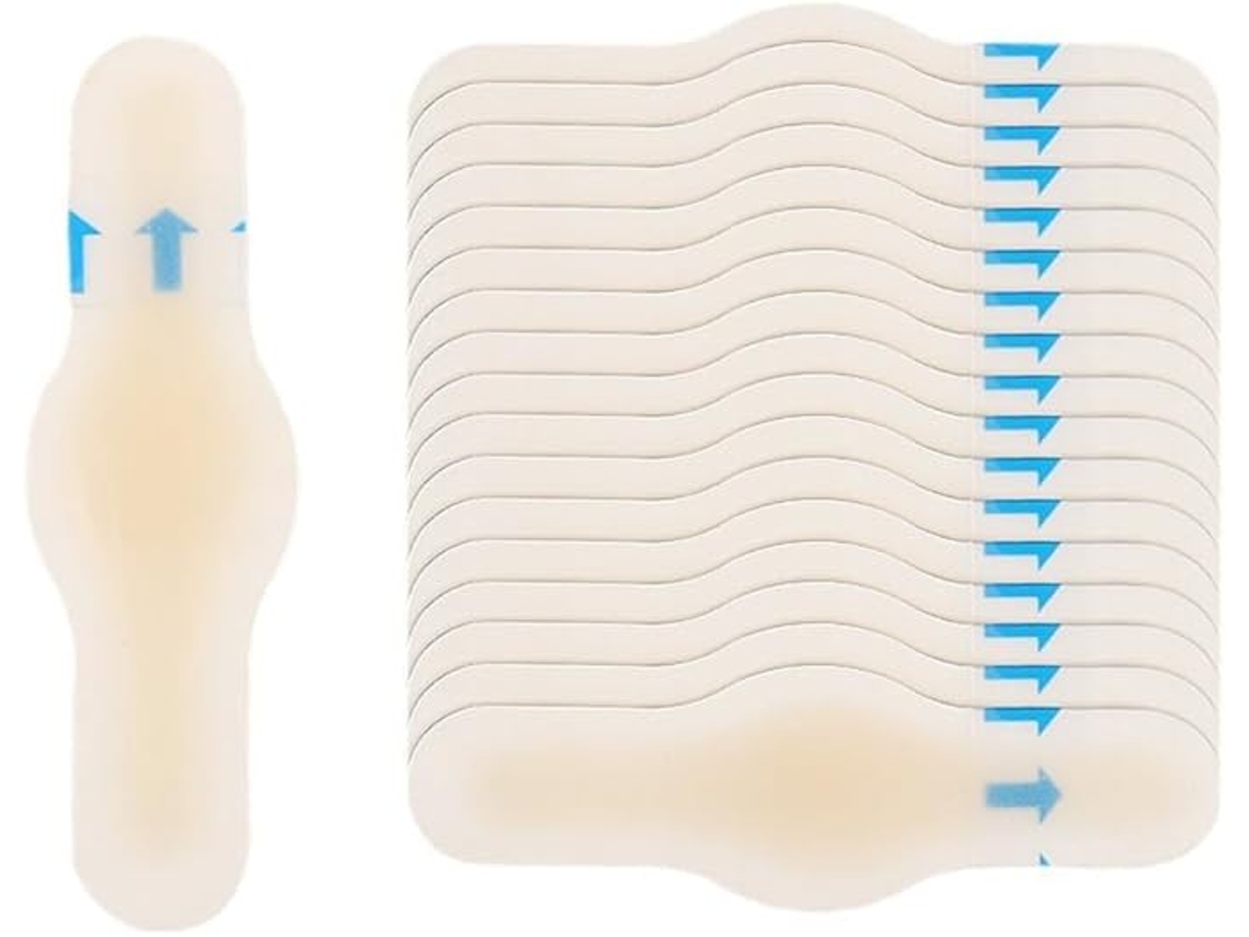 24 Pensos Gel Hidrocoloide para Bolhas Dedos/pés/calcanhar ZYBLSSBB