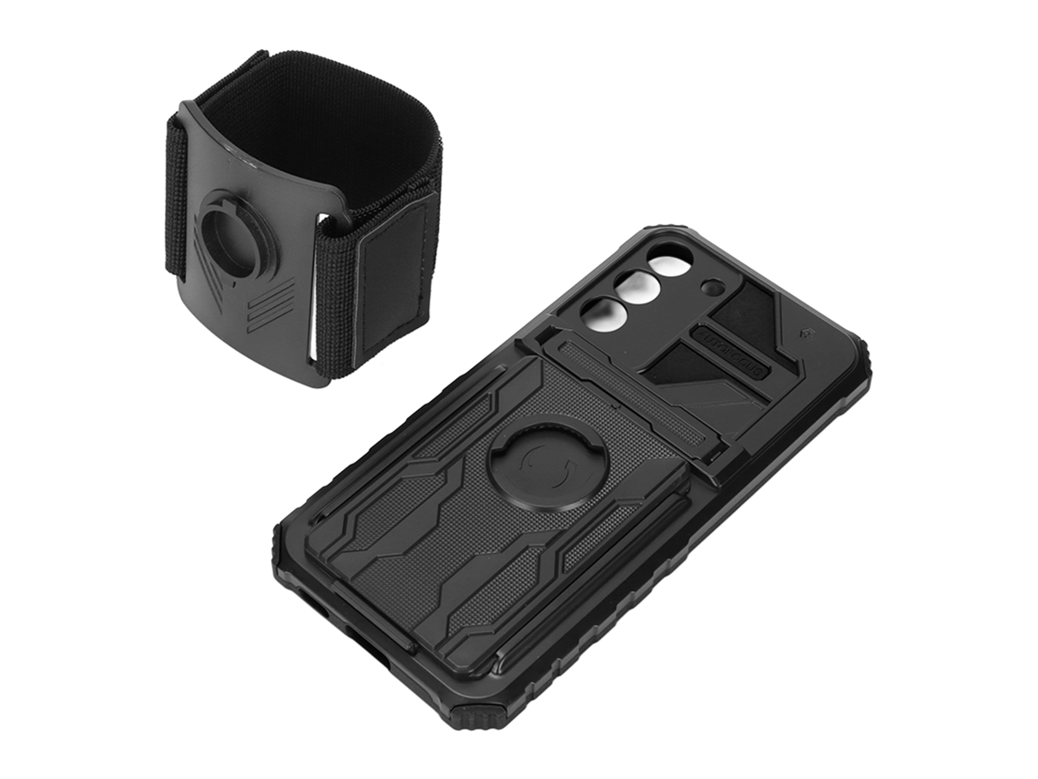 Capa com Suporte para Samsung Galaxy S22 Plus EOOCOO (com cinto de pulso)