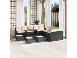 Vidaxl Conjunto De Sofá De Jardim 14 Unid. 13-número De Lugares