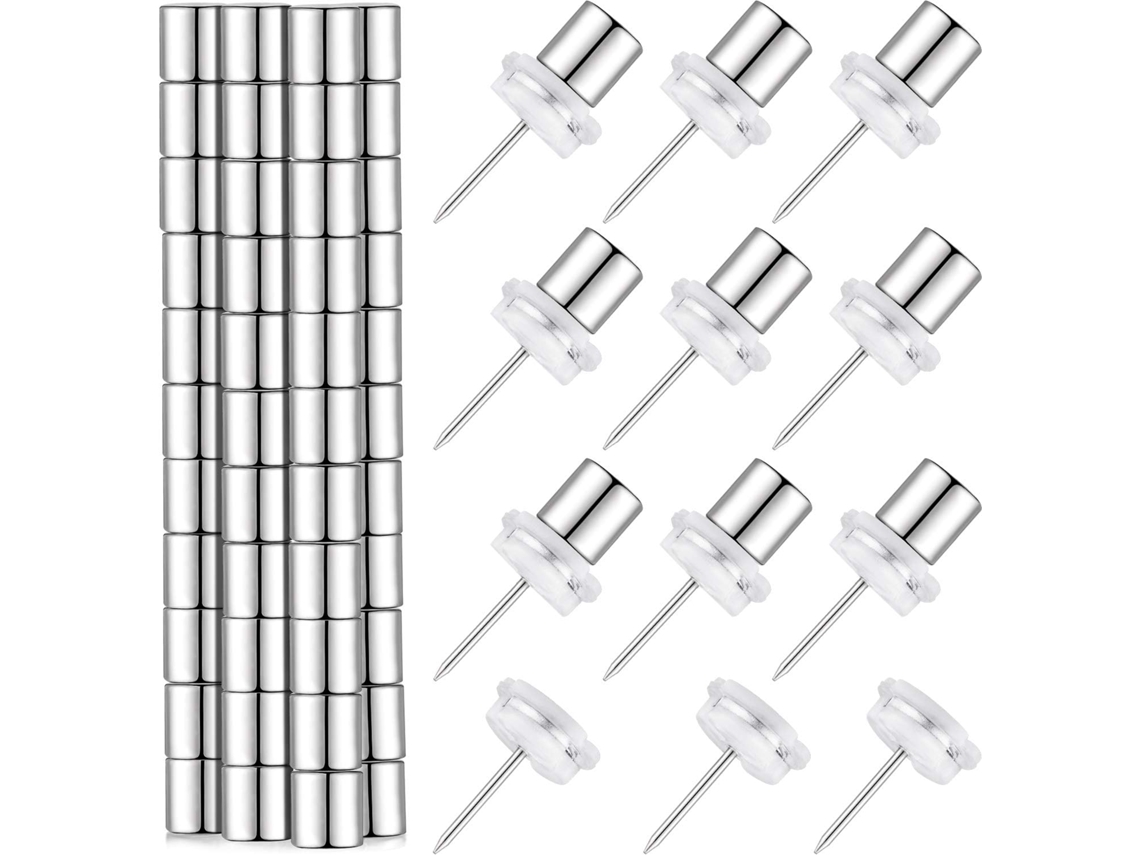 Magnetacks Magnéticos Alfinetes Magnéticos Para Cartazes E Fotos Para Paredes E Quadros De Avisos (20)