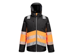 Jaqueta De Inverno Pw3 Hi Vis Class 1 Alta Visibilidade E Conforto / Amarelo Preto / M Portwest
