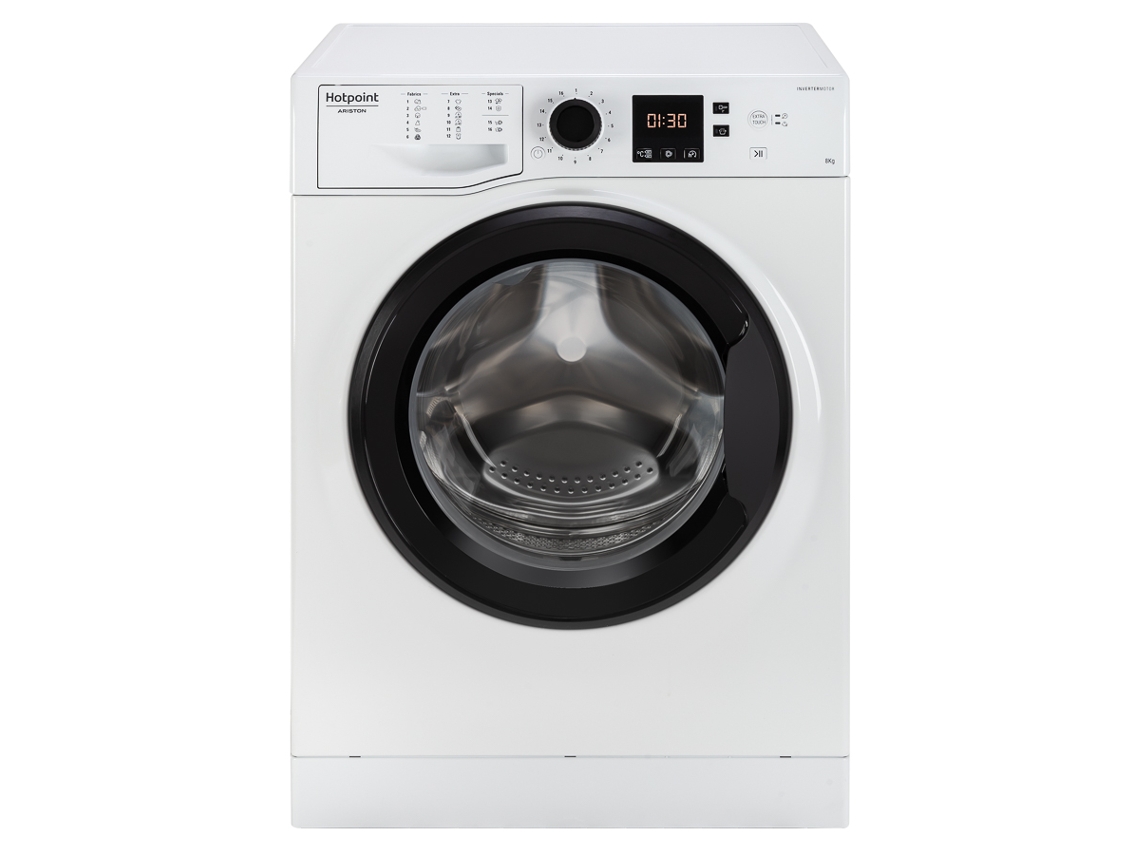 Máquina de Lavar Roupa HOTPOINT NS 823C WB EU (8 kg - 1200 rpm - Branco)
