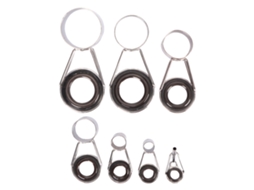 Kit Reparo Guia Vara Pesca Cerâmica Inox 7 Peças