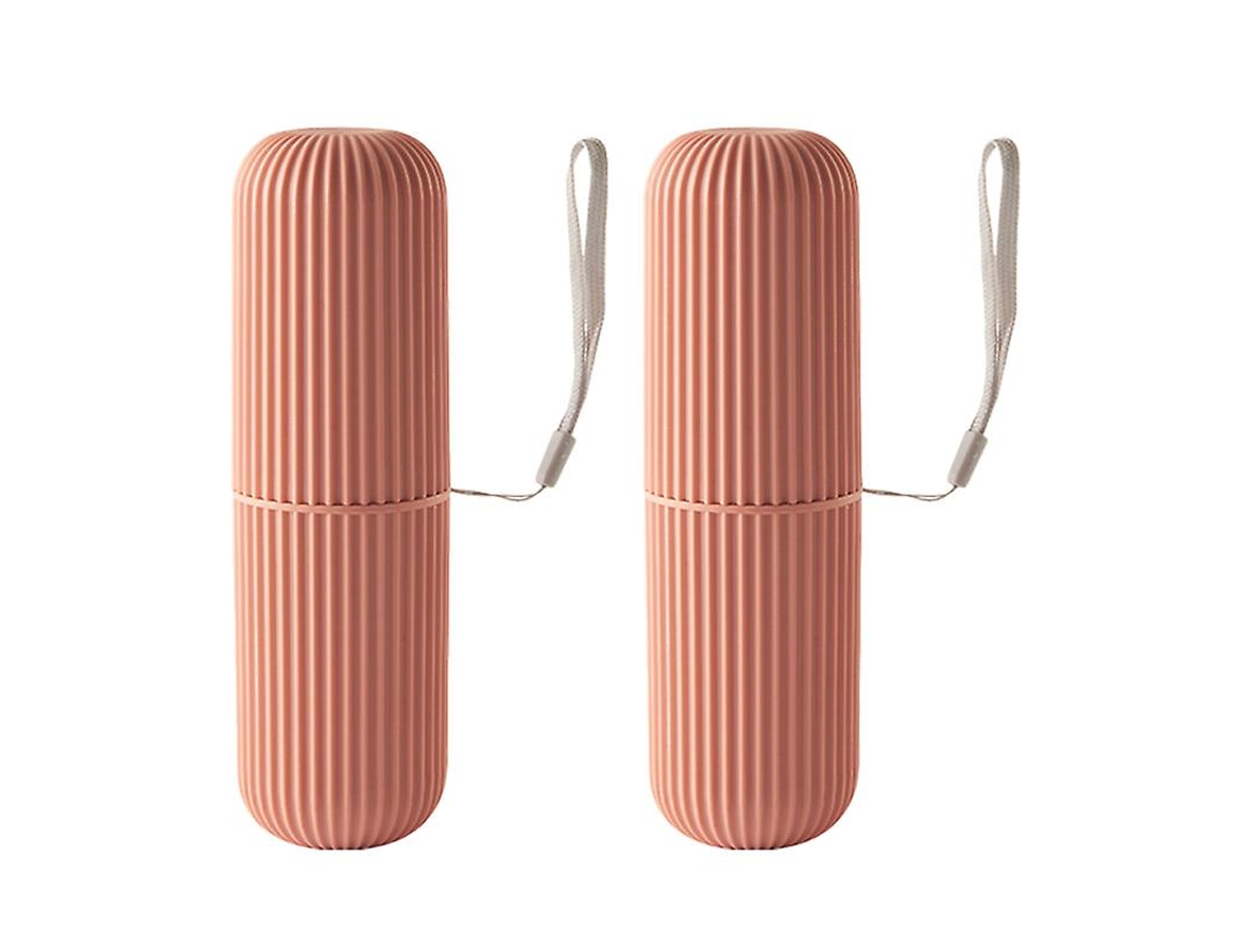 2 Unidades de Caixa de Plástico para Pasta de Dente ALLINLESS