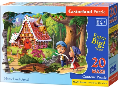 Puzzle  Hansel and Gretel (20 Peças)