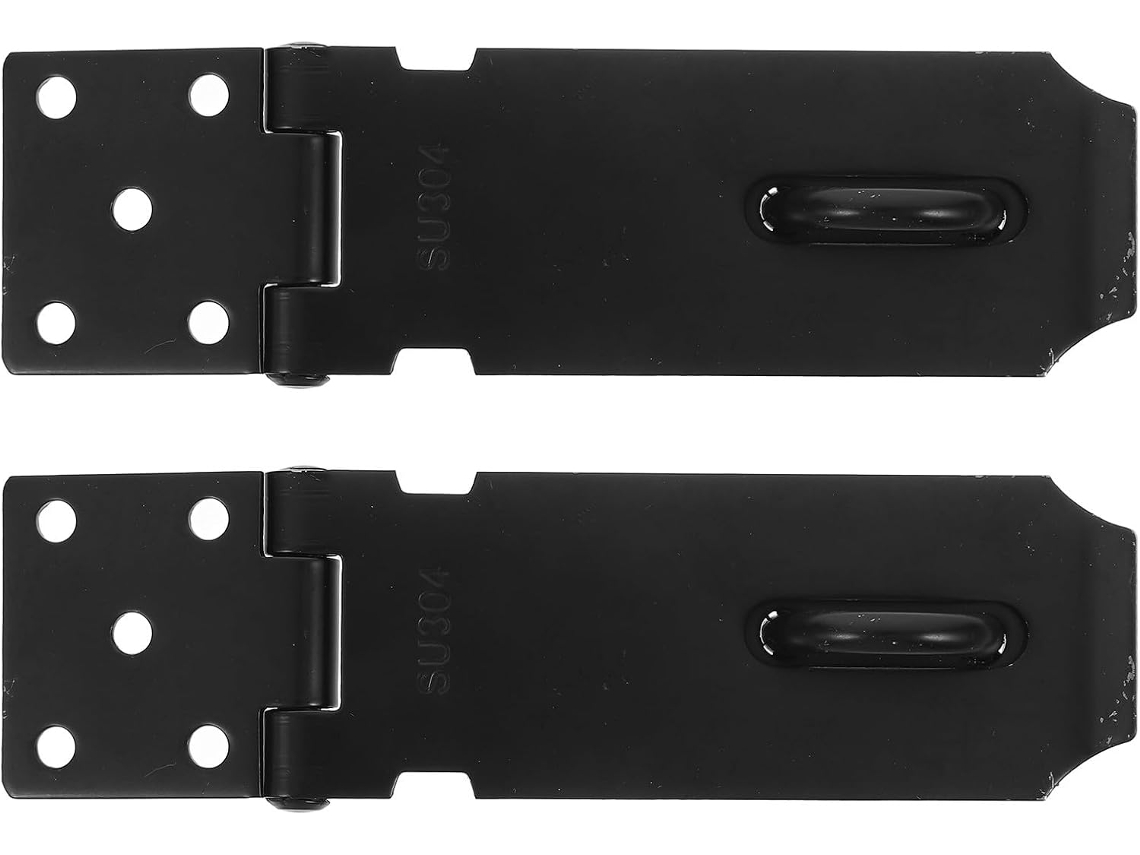 Conjunto De 2 Travas Aço Inoxidável 304 Espessas 4 Polegadas Homoyoyo Para Portas E Gavetas, Ferragens Resistentes Para
