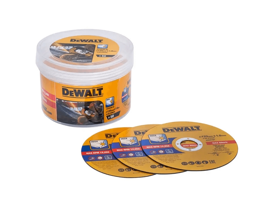 Pack 50 Discos 125X1Mm Ref.Dt20598-Qz DEWALT