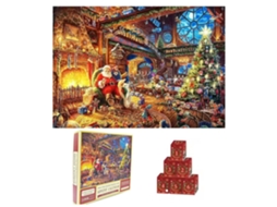 Lurelia Puzzle De Natal 1008 Peças, Tema Natal Multicolor