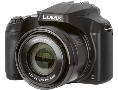 Máquina Fotográfica Bridge PANASONIC Lumix DC-FZ82EG-K (Preto - 18.1 MP - ISO: 80-6400 - Zoom Ótico: 60x)