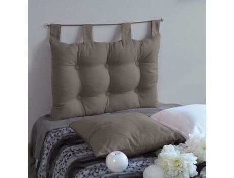 Cabeceira Eminza Taupe Capiton (60 cm)