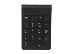Teclado Digital Sem Fio Portátil 2.4g Com Teclado Numérico Usb De 18 Teclas Everley891