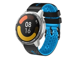 Pulseira De Silicone Perfurada Bicolor De 22 Mm Para Xiaomi Mi Watch Color 2