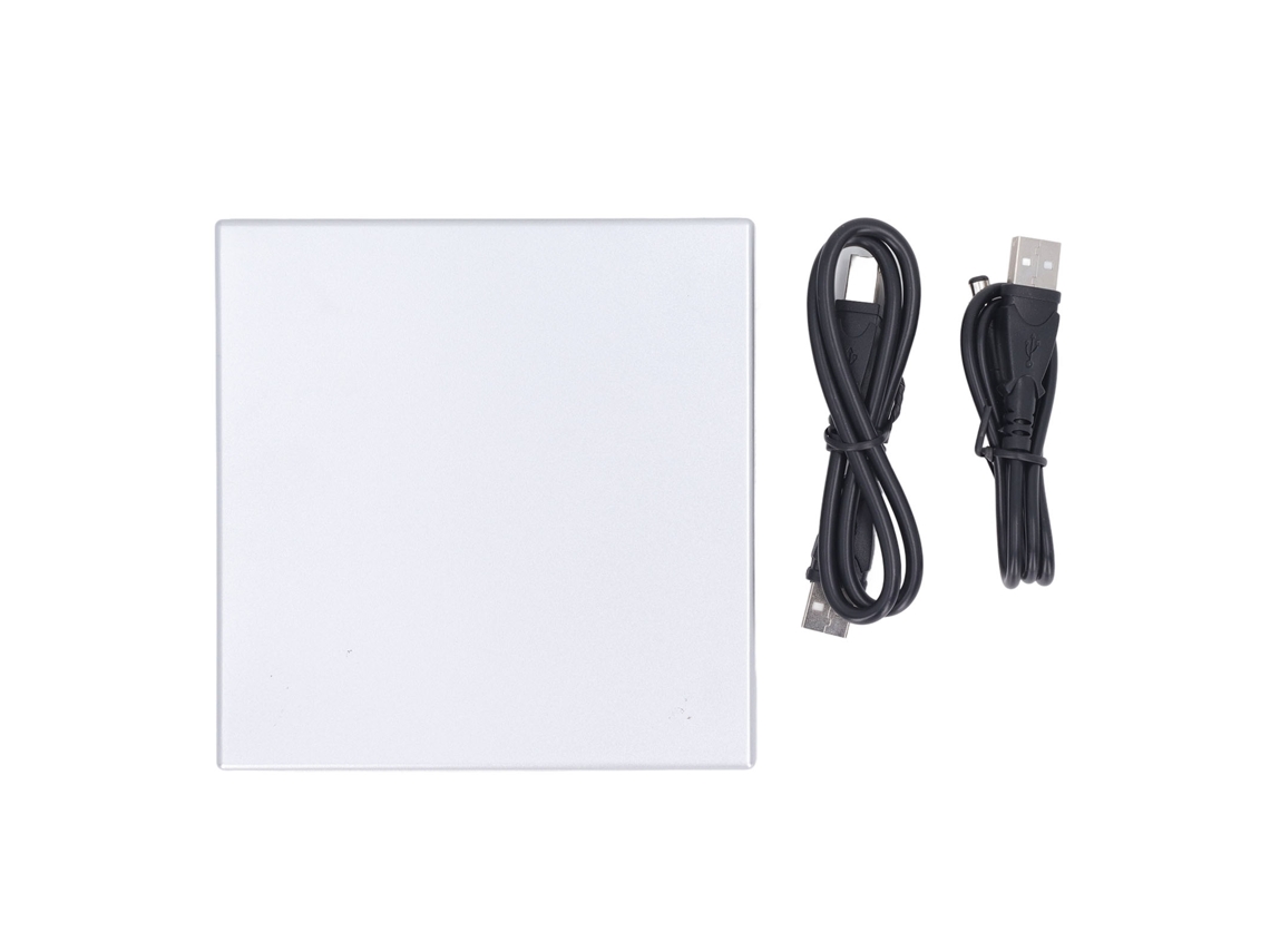 Leitor Gravador De Cd Dvd Externo Alta Velocidade Flexível