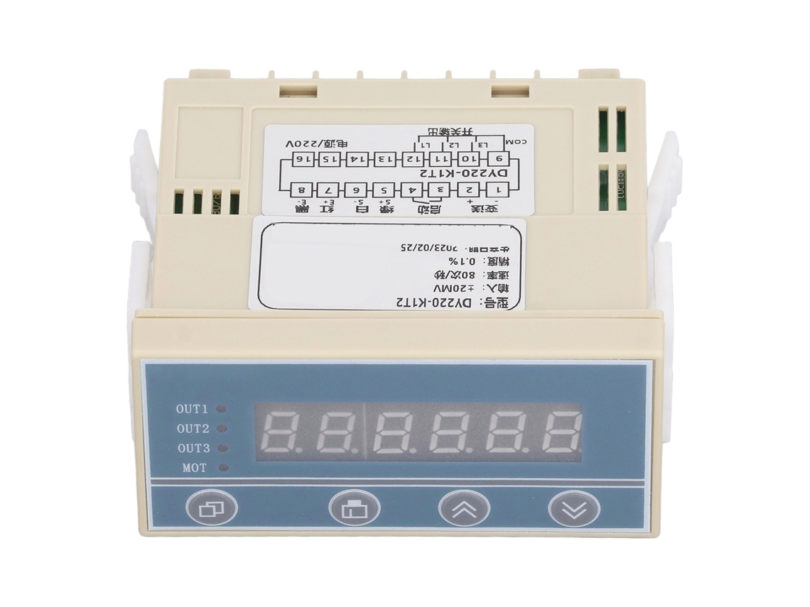 Laxiscreed Amplificador Para Célula De Carga Com Display Digital 6 Dígitos, Corrente Ac 220v
