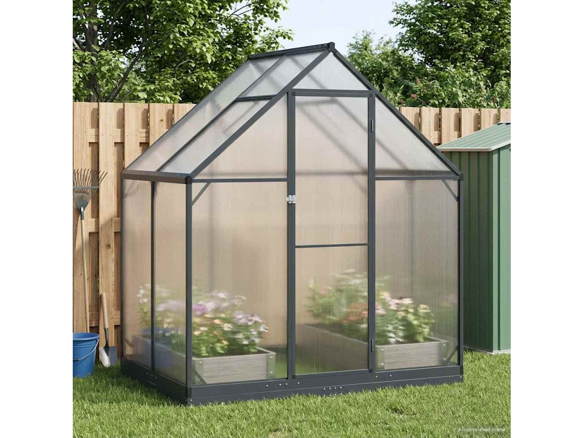 Vidaxl Estufa De Jardim 183,5 X 123 X 207 Cm