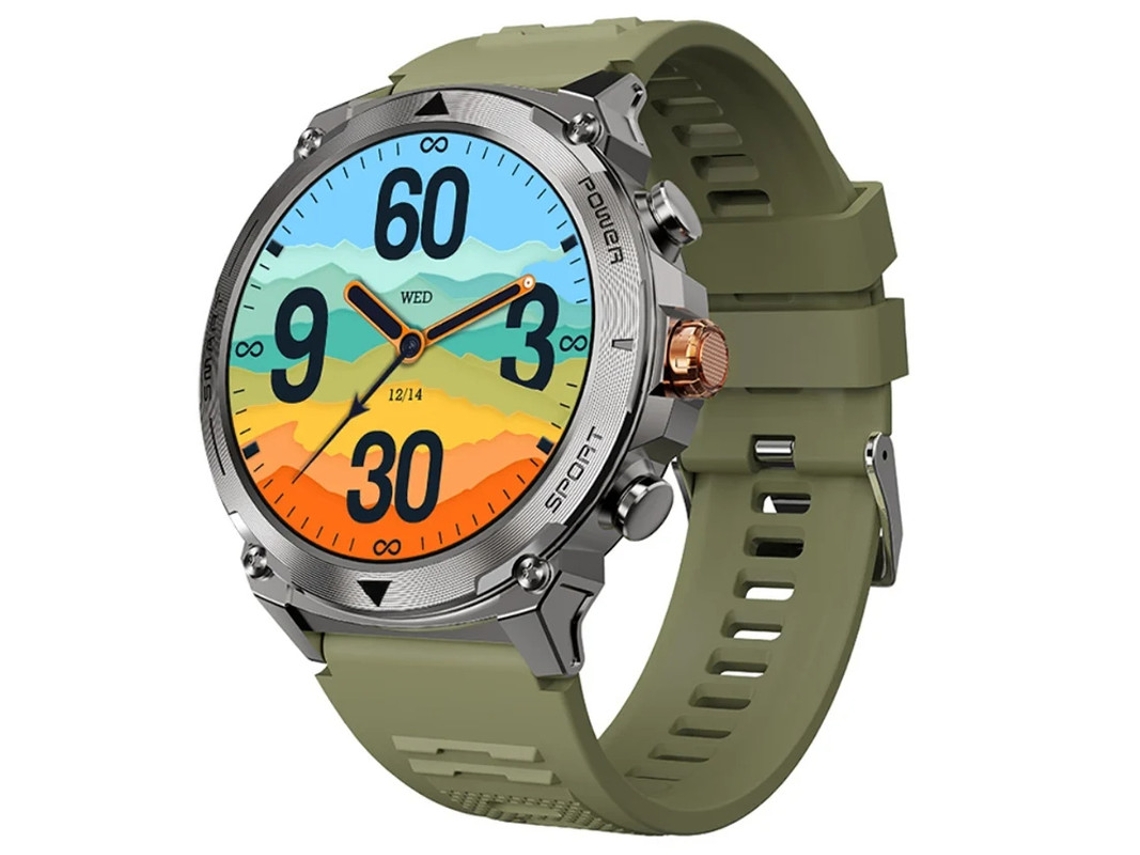 Smartwatch com Bluetooth, Chamadas, Rastreamento Esportivo, Ao Ar Livre, 1,43 Polegadas, Display Amoled, Monitoramento de Frequência Cardíaca, Bestvite