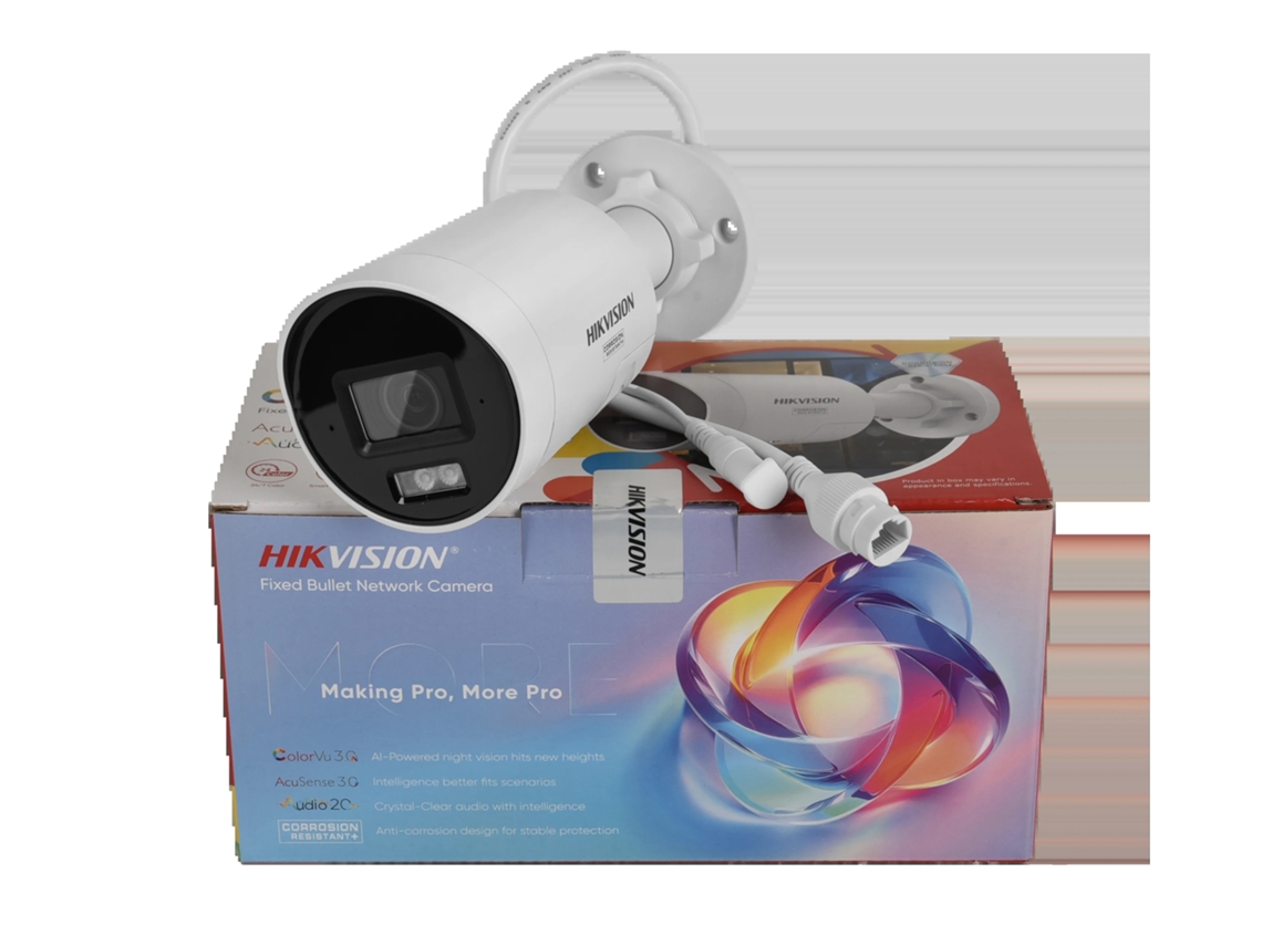 Câmera Ip, 8mp, Luz Híbrida Inteligente, Ds 2cd2087g3 Li2uy, 2.8mm Oem