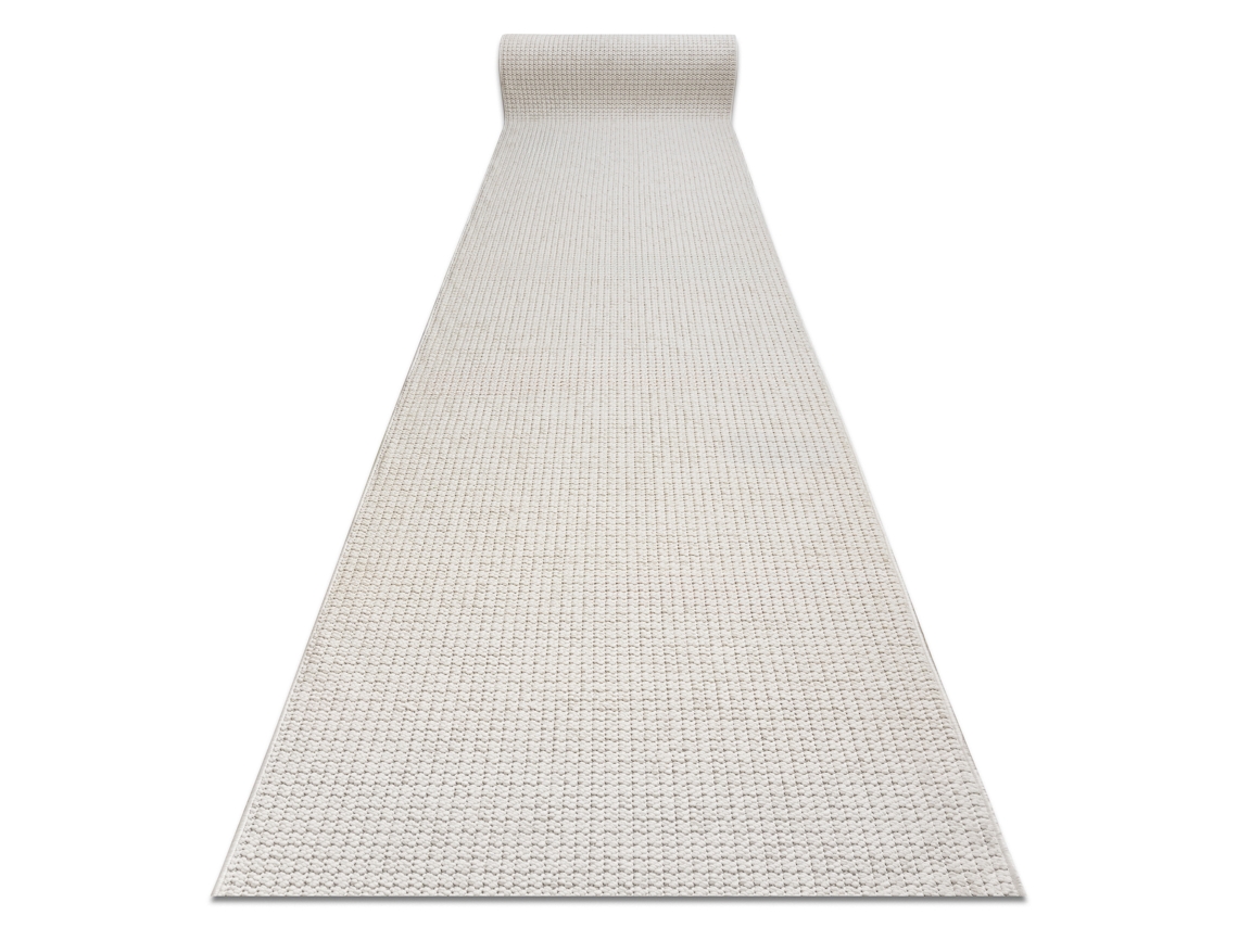 Passadeira Casablanca Loop Branco, Laço, Macio - 100cm