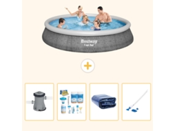 Bestway Piscina Bestway Fast Set Redonda - 396x84 Cm - 5-peças S310
