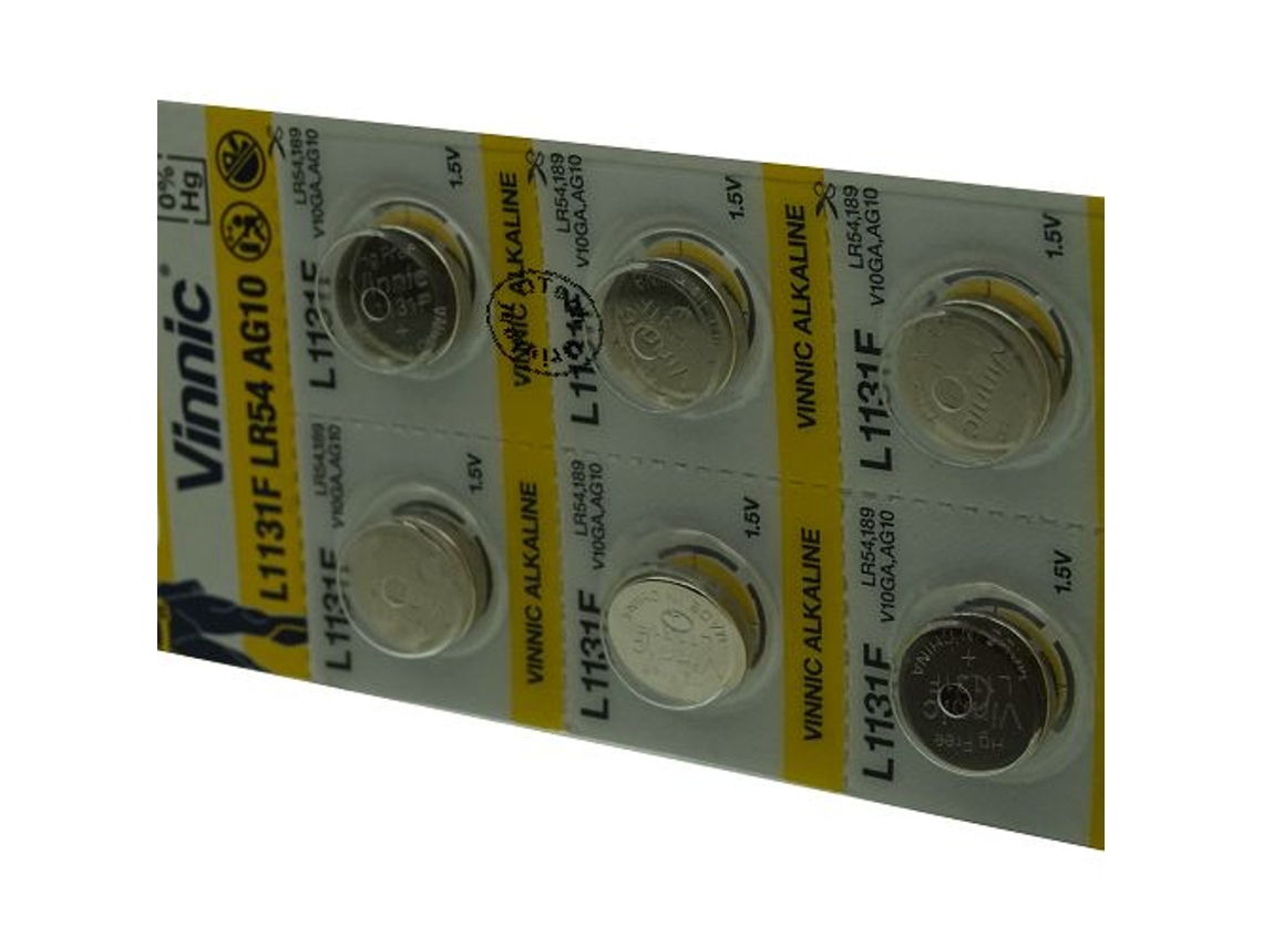 Conjunto de 10 Pilhas OTECH Vinnic para VINNIC L1131F