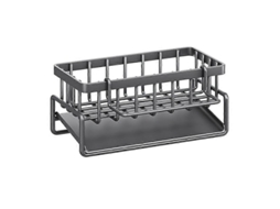 Cesto Escorredor De Cozinha Preto, Multifuncional Para Pia, Panos Prato E Esponjas. -aquaforge