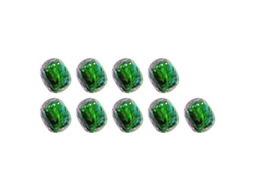 9 Acessórios de Unhas Broca de Vidro Verde K9 Formato Pontudo NEVEANCE