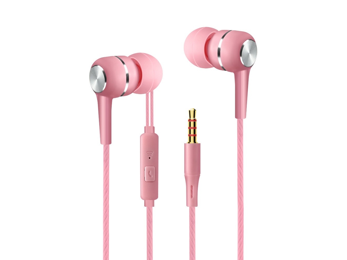Auriculares Vpb S12 Esportecom Fio Estéreo Música com Microfone 3.5Mm