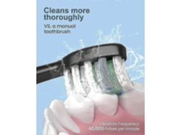 Escova De Dentes Elétrica Recarregável Para Adultos - 4 Modos Com 8 Cabeças De Escova De Substituição, Escova De Dentes Elétrica Para Viagem