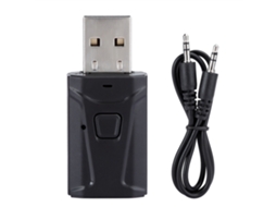 Adaptador Bluetooth (receptor E Transmissor 2 Em 1, Plug And Play, Chamada De Voz)