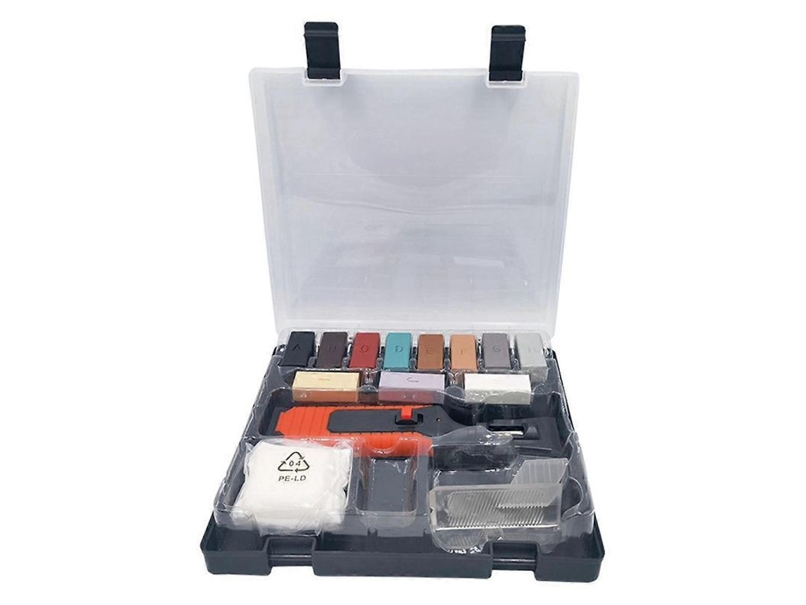 Kit de reparação de azulejos e pisos com ferramentas e cera CHARM