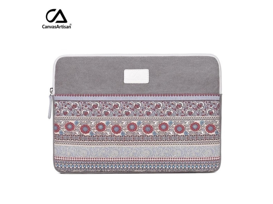 Bolsa Para Laptop / Capa Para Laptop Cinza Claro Slowmoose