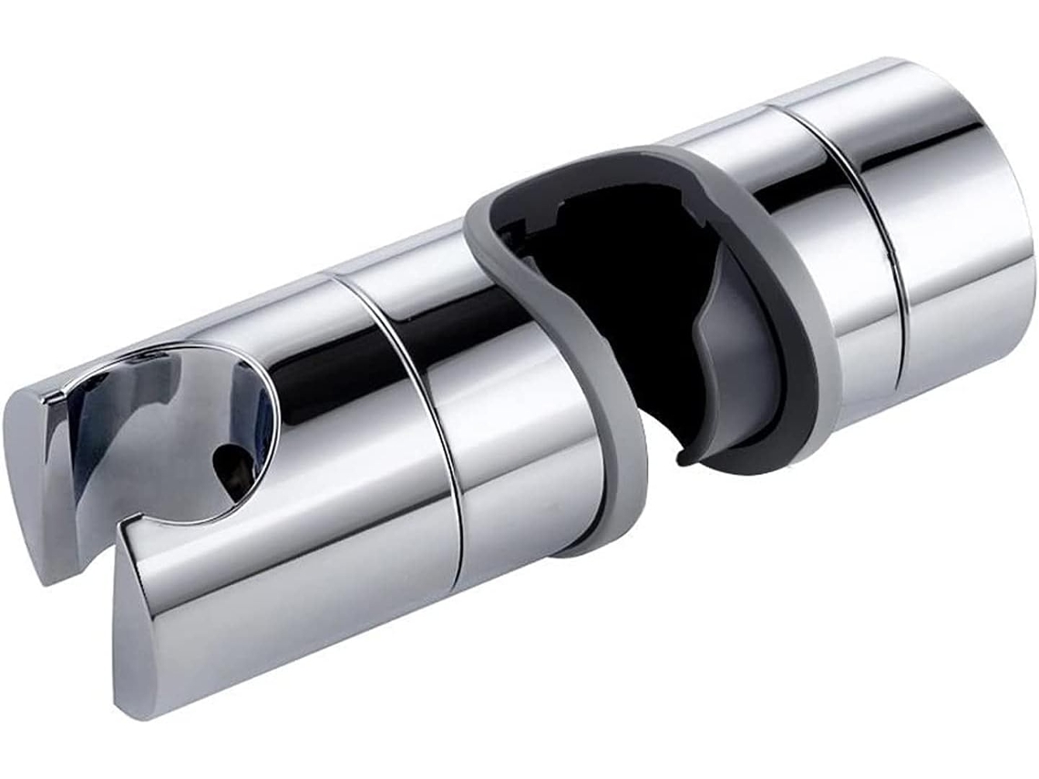 KOFIHETY Suporte Para Chuveiro 18 25mm, Substituição Para Barra De Chuveiro, Suporte De Banheiro Em Abs Cromado (prata)