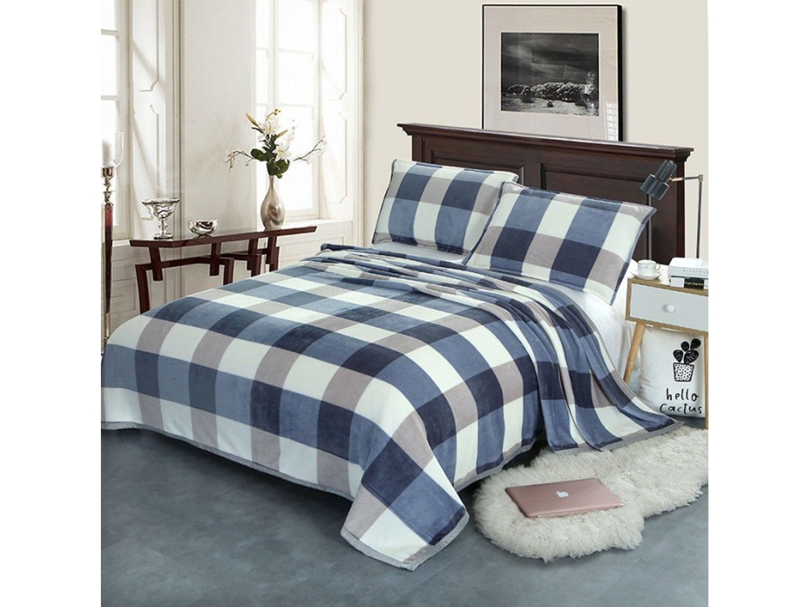 Cobertores Macios e Aconchegantes para Cama Sofá e Loveseat-Lan Dae Qualidade Flael Emperor EVELTEK 150cmx200cm