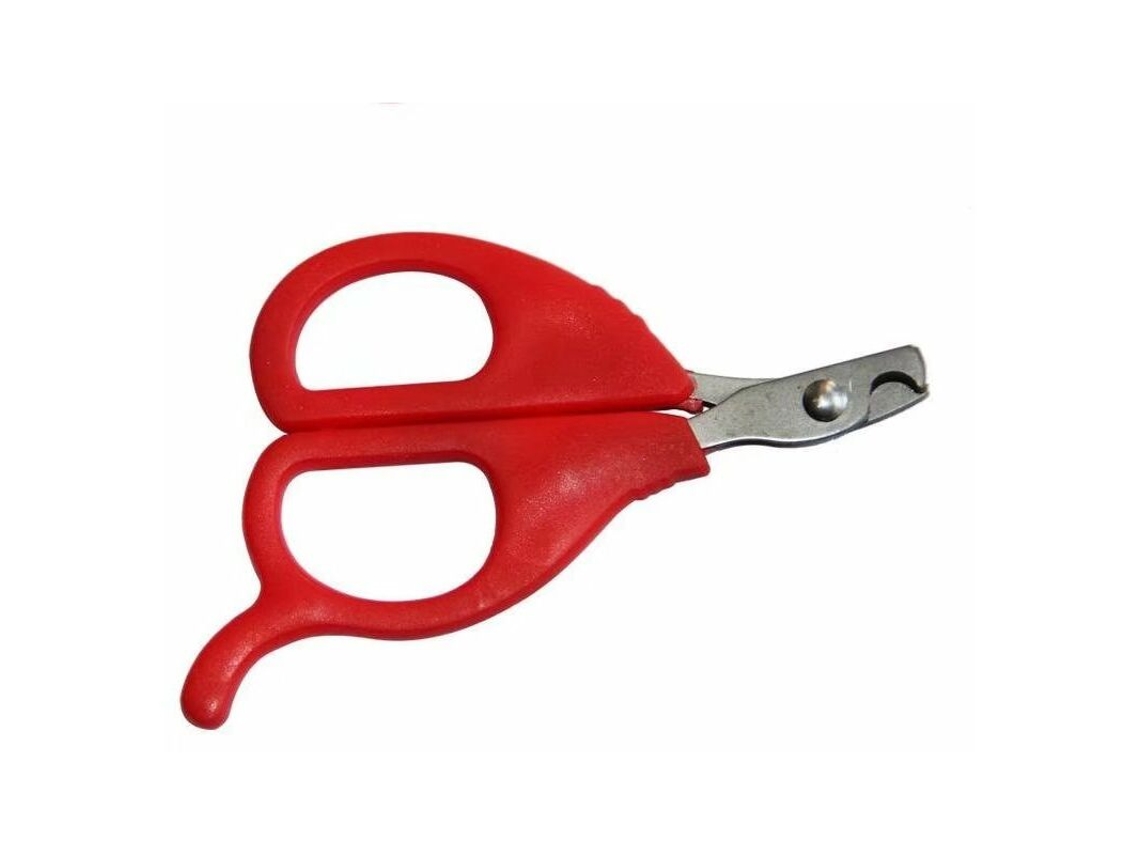 Tesoura Unhas Pet Vermelho