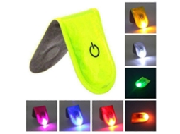 Omni-luz De Segurança Led Reflexiva Magnética Para Desportos Ao Ar Livre Clips Bicicleta Ciclismo Running Strobe Rojo