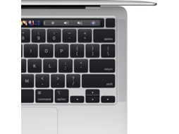 Macbook Pro APPLE Prateado - MYDA2Y/A (13.3'' - Apple M1 - RAM: 8 GB - 256 GB SSD - GPU 8-Core)