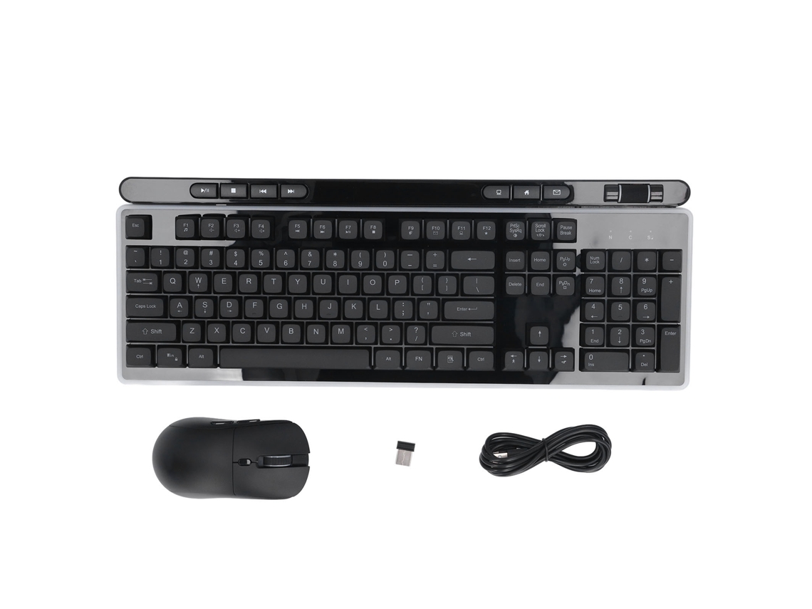 Teclado e Mouse Sem Fio LAXISCREED Rgb Mecânico
