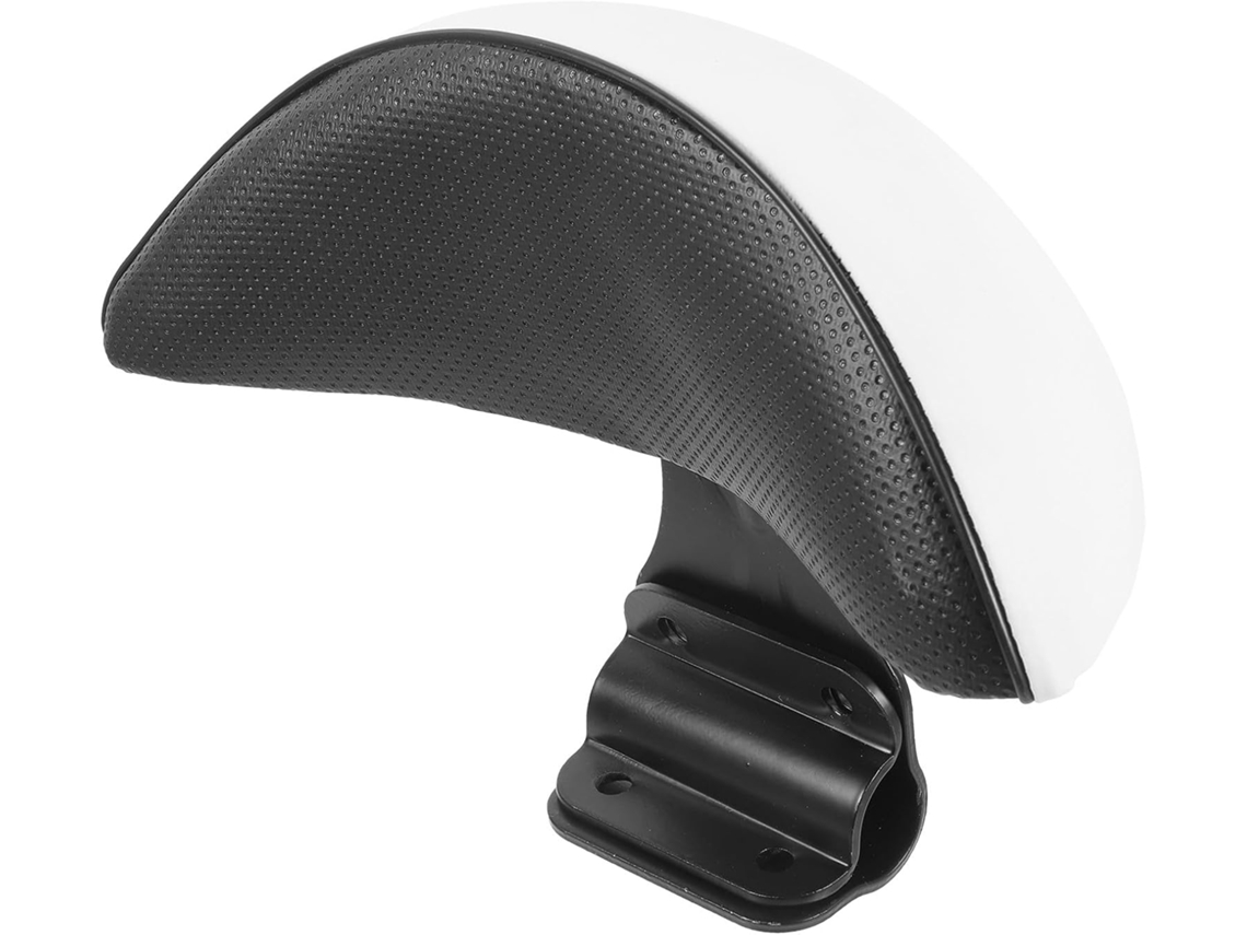 Encosto Traseiro De Segurança Branco Para Bicicleta Elétrica, Com Almofada De Assento Acolchoada Em Espuma Espessa.