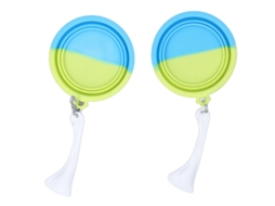 2pcs Bacia De Silicone Para Pet 380ml Plegável Portátil Ecológica Para Cães Gatos Outdoor Viagem